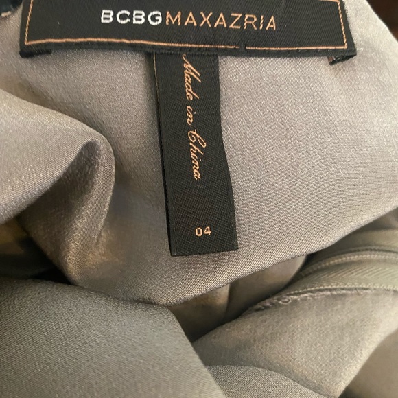 BCBG Silver Sequin dress Size 4 - Picture 4 of 7